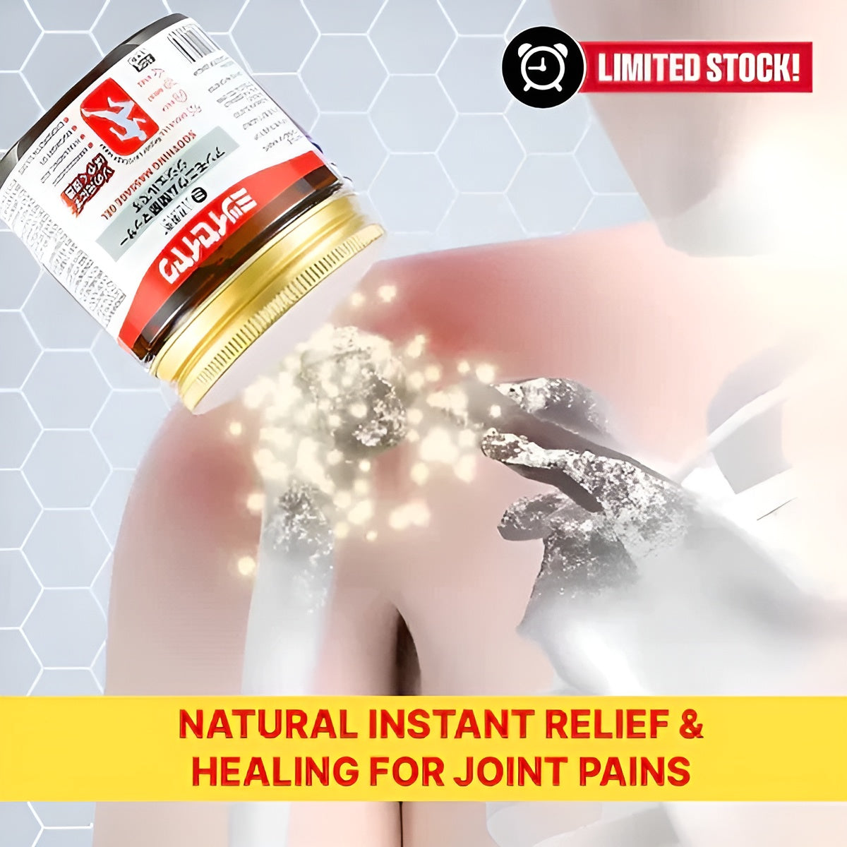Japanese Instant Pain Relief Massage Gel โ Fast Soothing Comfort