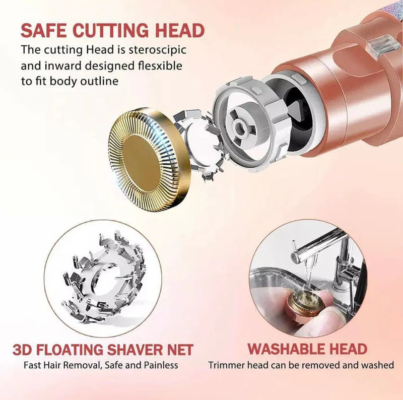 Electric Eyebrow Trimmer – Rechargeable Flawless Hair Remover